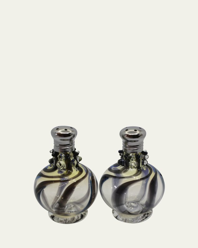 Festival Swirl Salt and Pepper Shakers